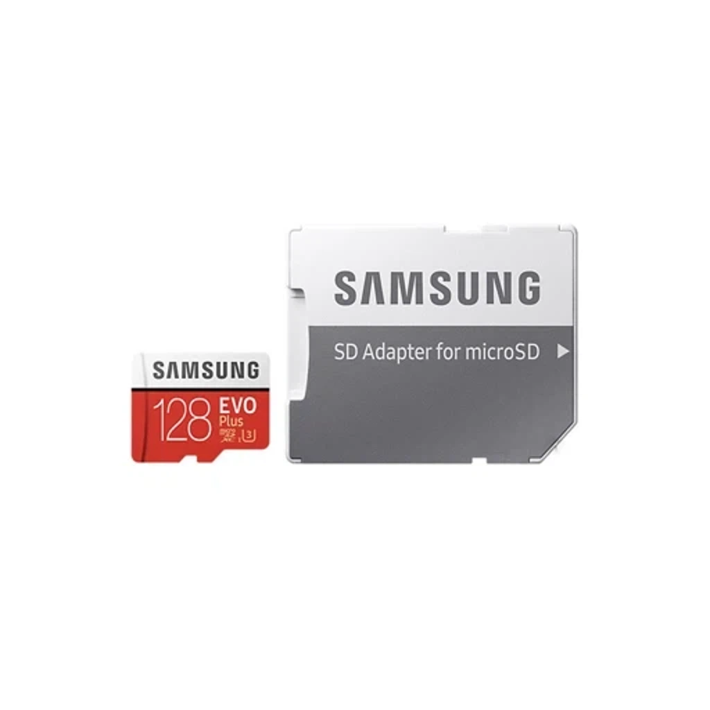 Карта памяти Samsung EVO Plus microSDXC 128GB + адаптер